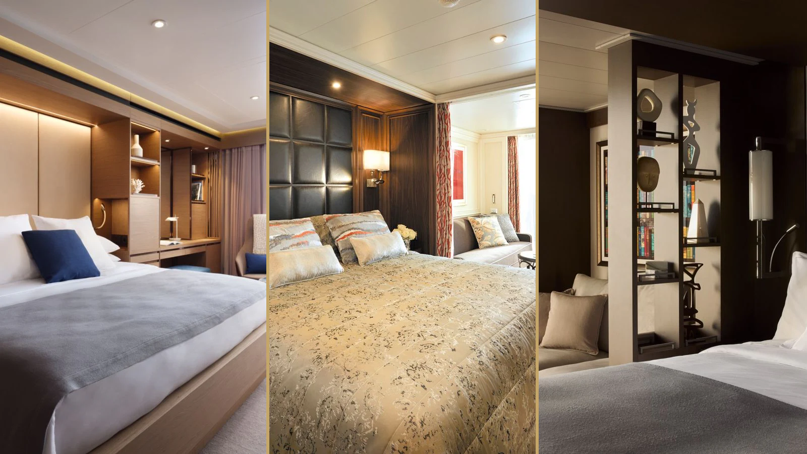 Entry-level luxury cruise suites from Ritz-Carlton, Regent and Explora Journeys