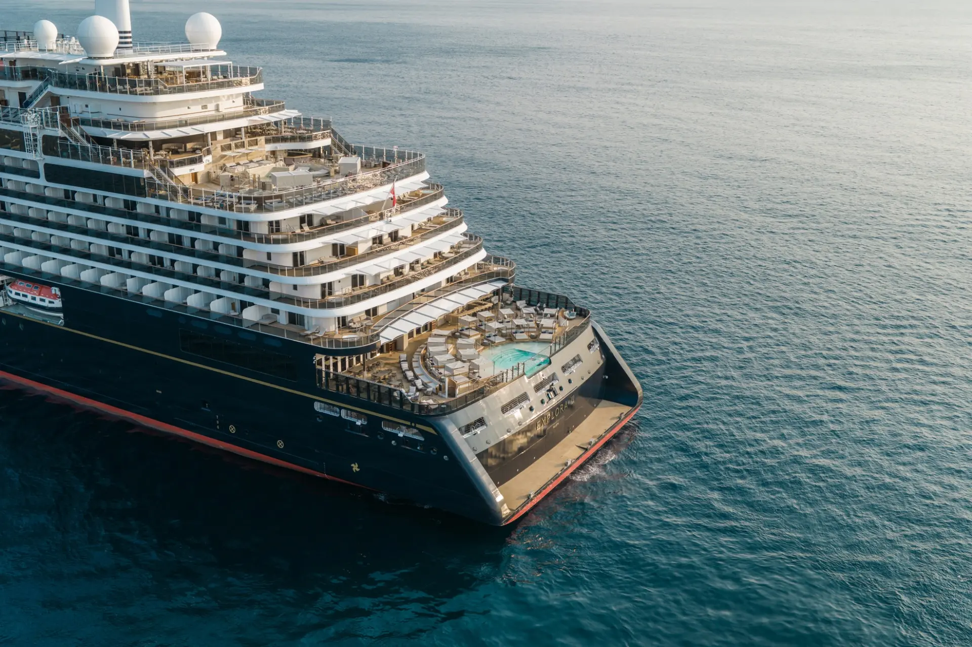 EXPLORA III at sea, sister ship to EXPLORA IV
