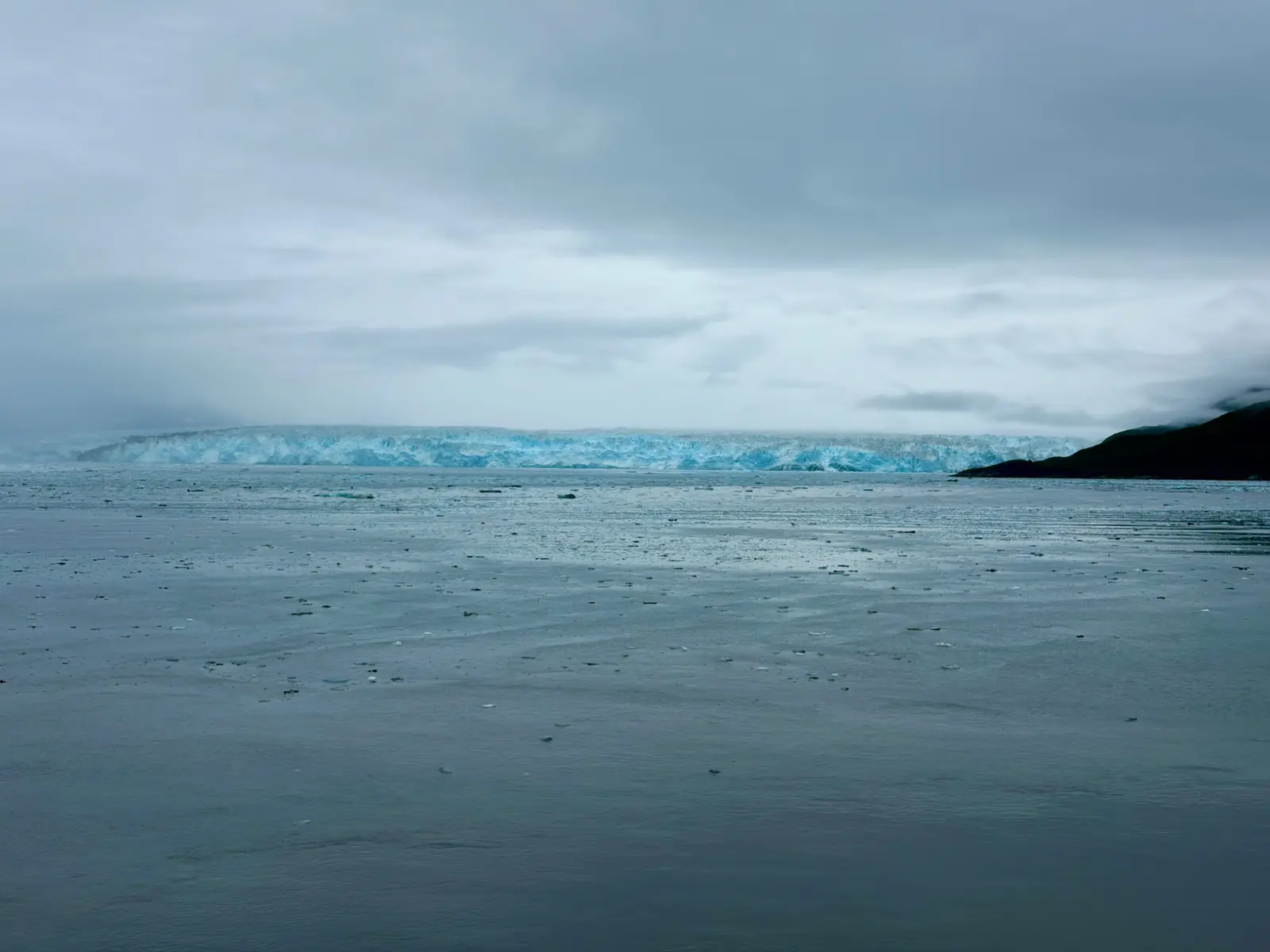 Hubbard Glacier scenery on a luxury Alaska cruise