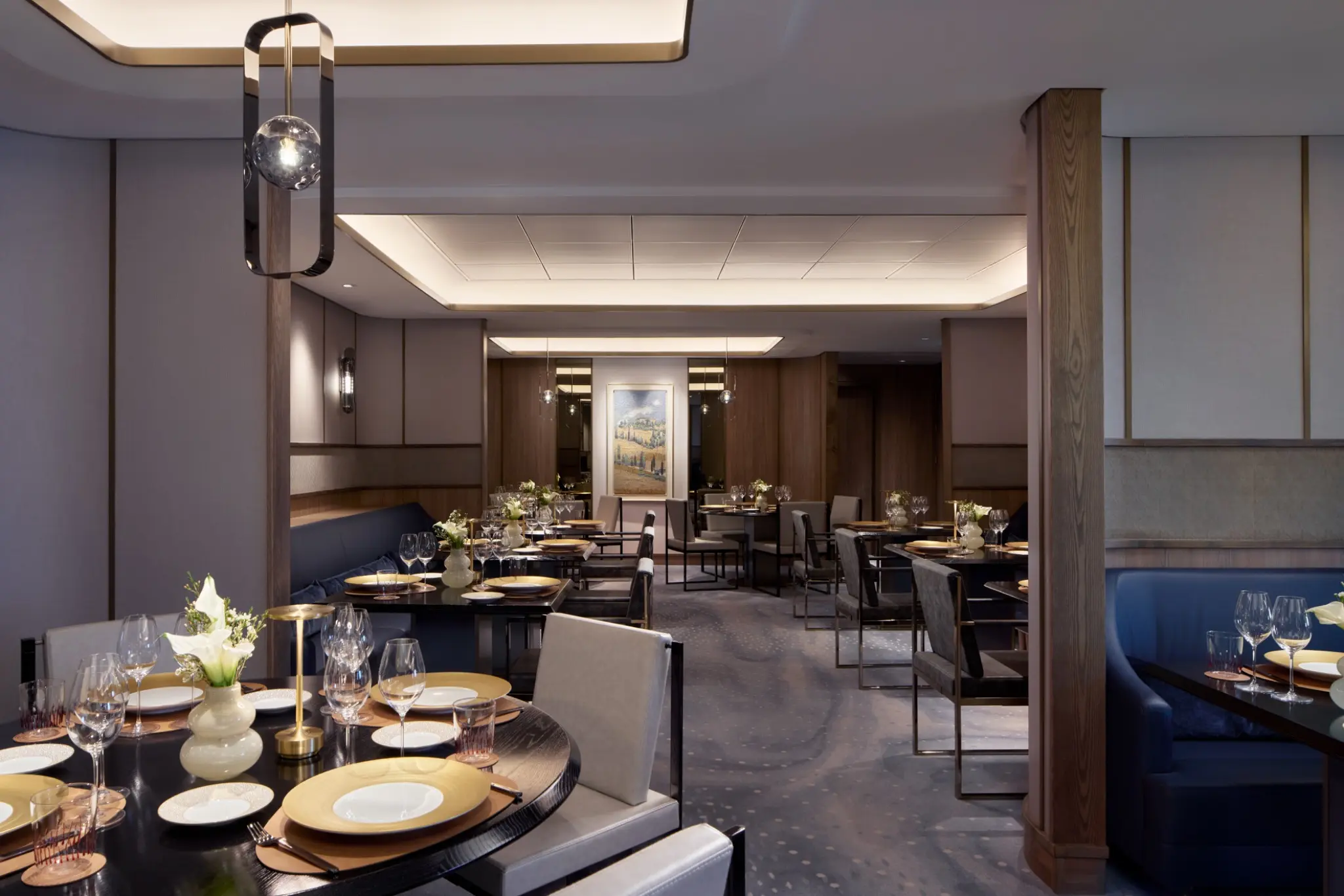 Seta su Luminara specialty restaurant aboard The Ritz-Carlton Yacht Collection