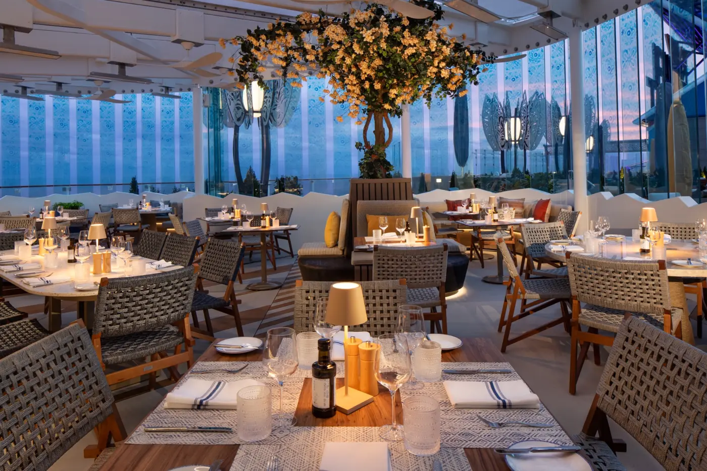Bora restaurant on Celebrity Xcel