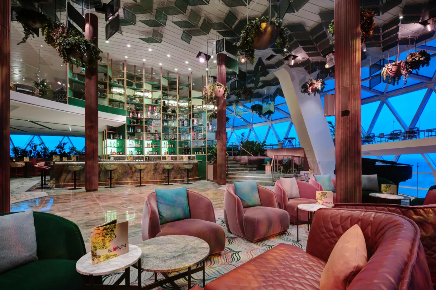 Eden lounge on Celebrity Cruises