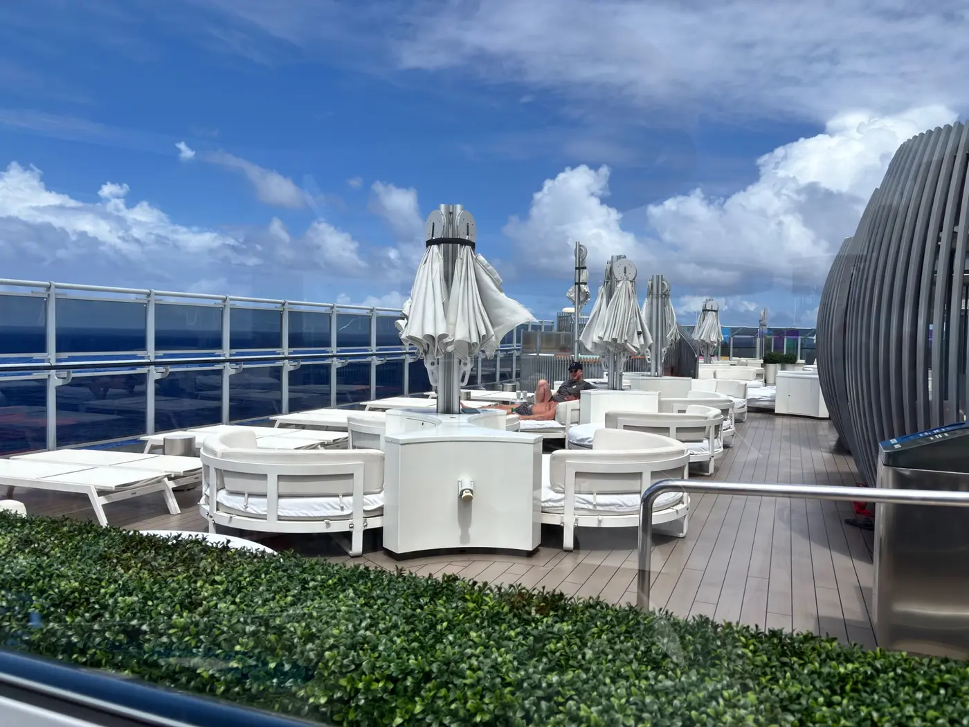 Richard’s Rooftop private deck
