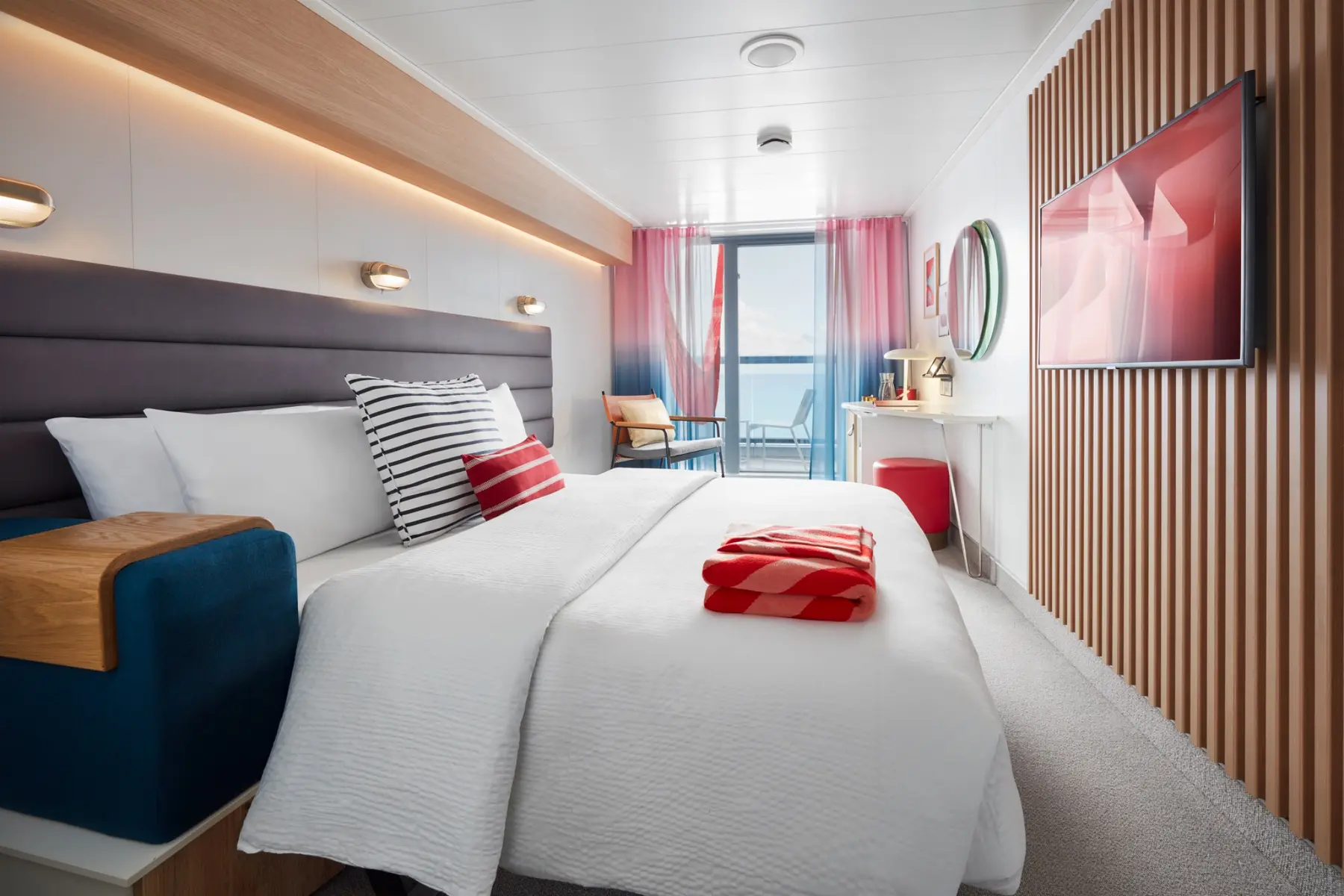 Virgin Voyages Sea Terrace cabin